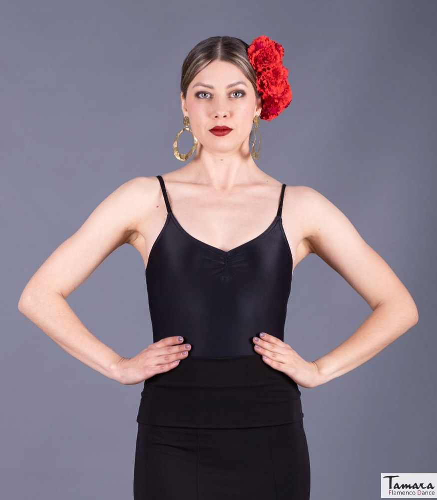 Body flamenco Tronio - Lycra Negro