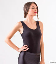 TAMARA tiranta ancha - Poliamida niña Negro