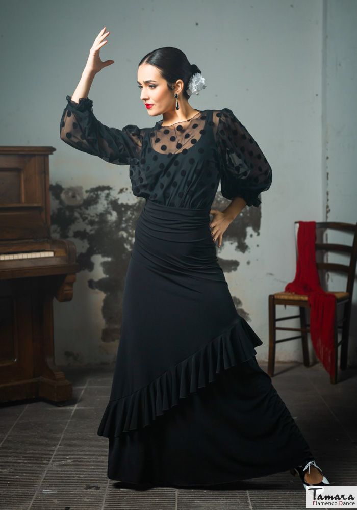 Falda flamenco Tanguera - Punto elástico