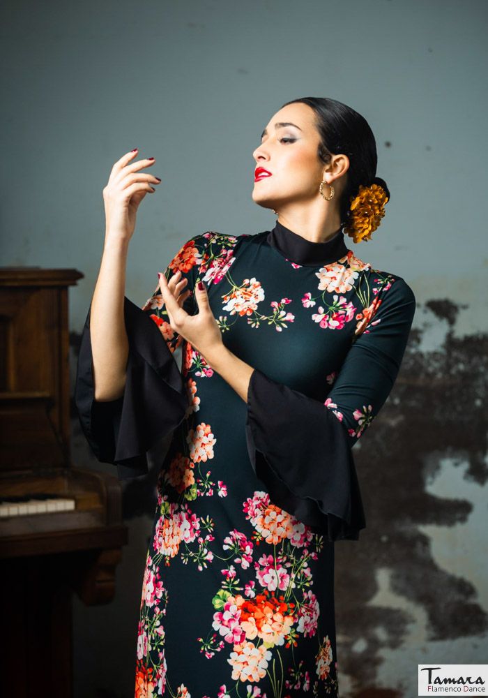 Vestido flamenco Andes - Punto elástico