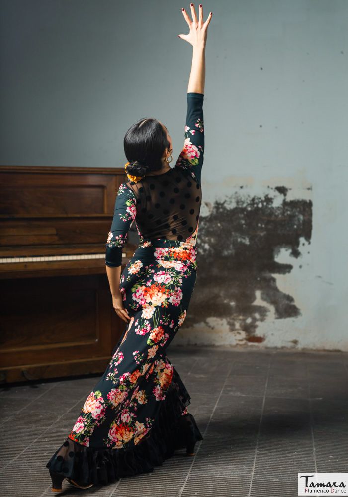 Falda flamenco Yumbel - Punto y tul elástico