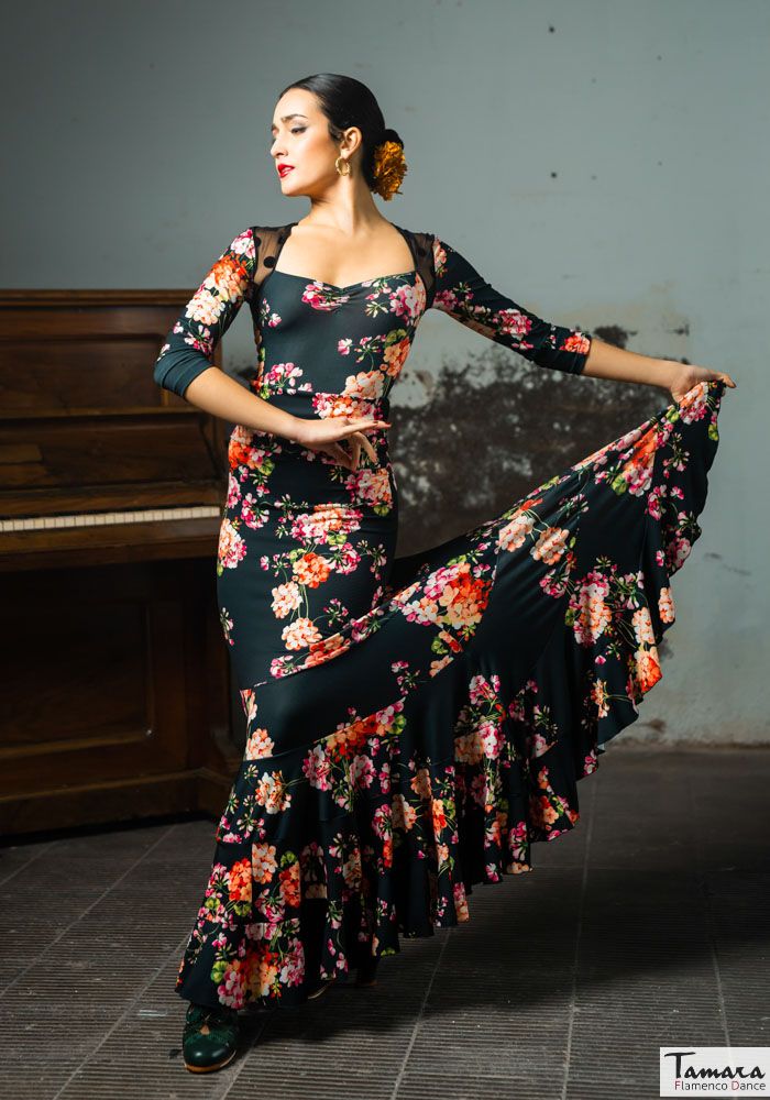 Falda flamenco Maule - Punto y tul elástico