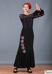 Primavera - Punto elástico M Negro