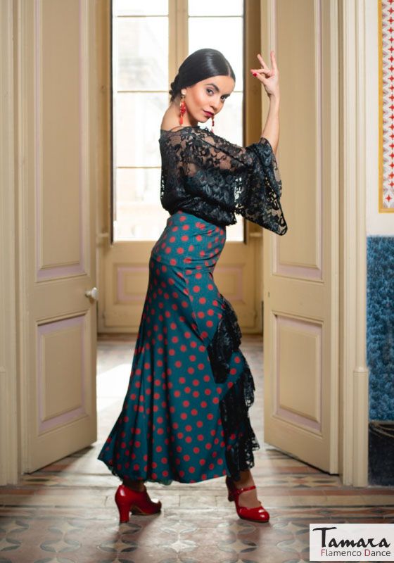 Falda flamenco Santafe - Punto elástico