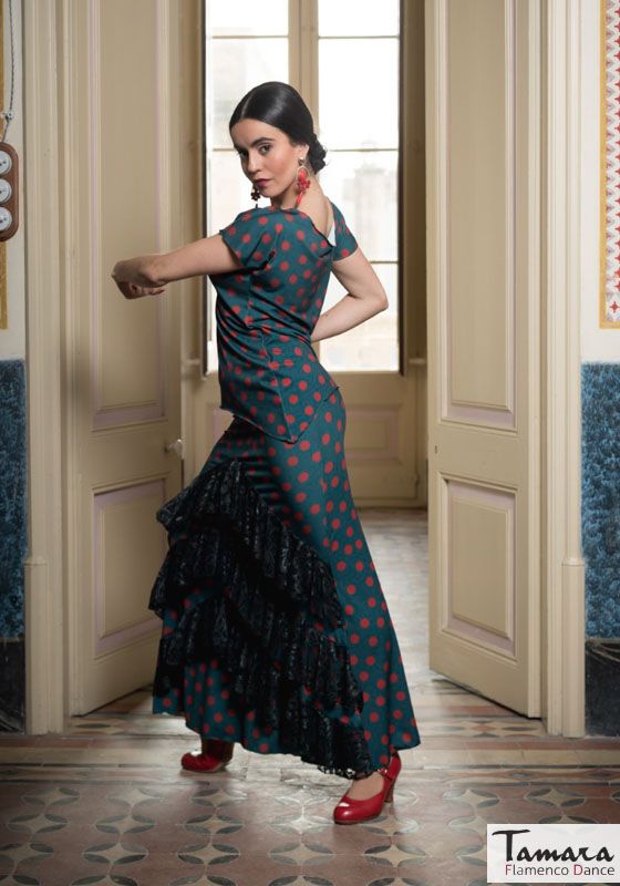 Falda flamenco Santafe - Punto elástico