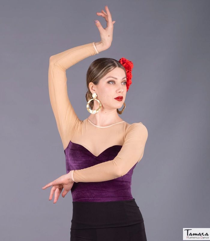 Body Estrella - Terciopelo Morado