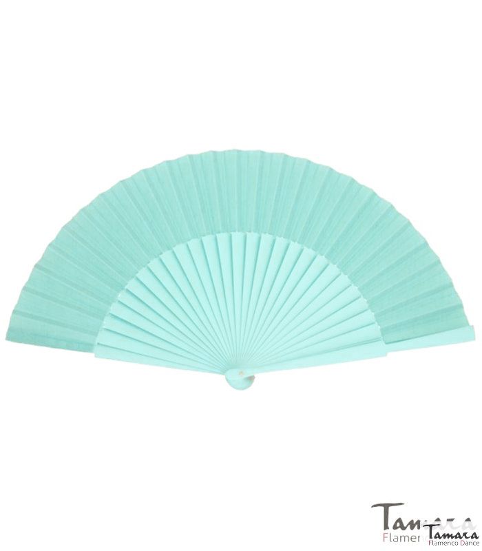 Abanico Medio Pericón (27 cm) Verde Agua