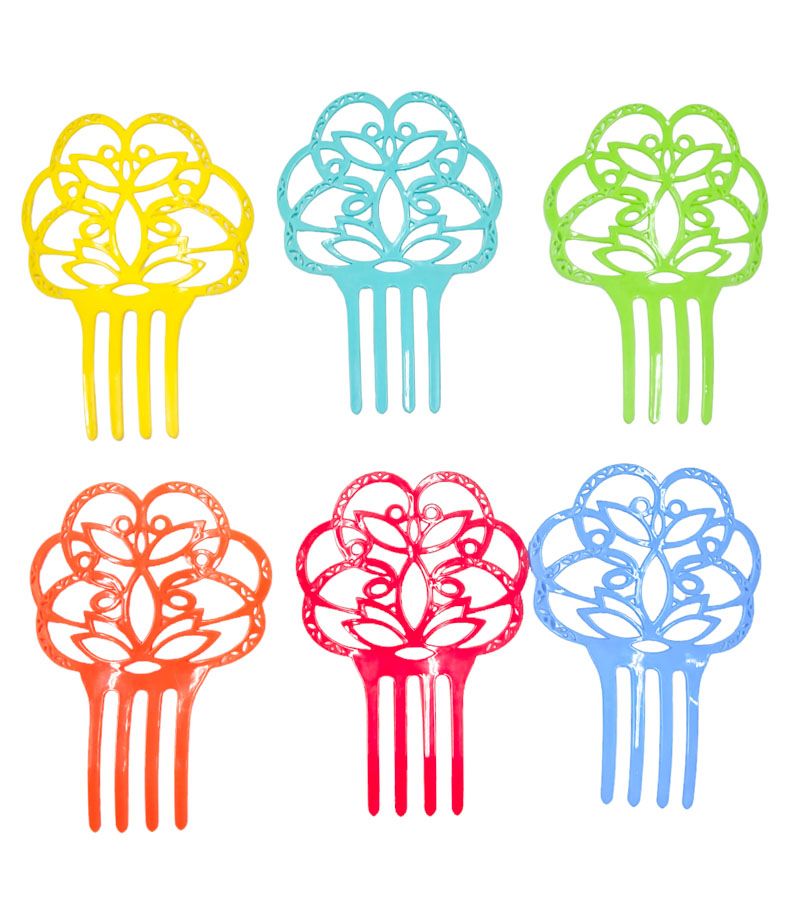 Peina flamenca Diseño 2 - Pasta 17 cm