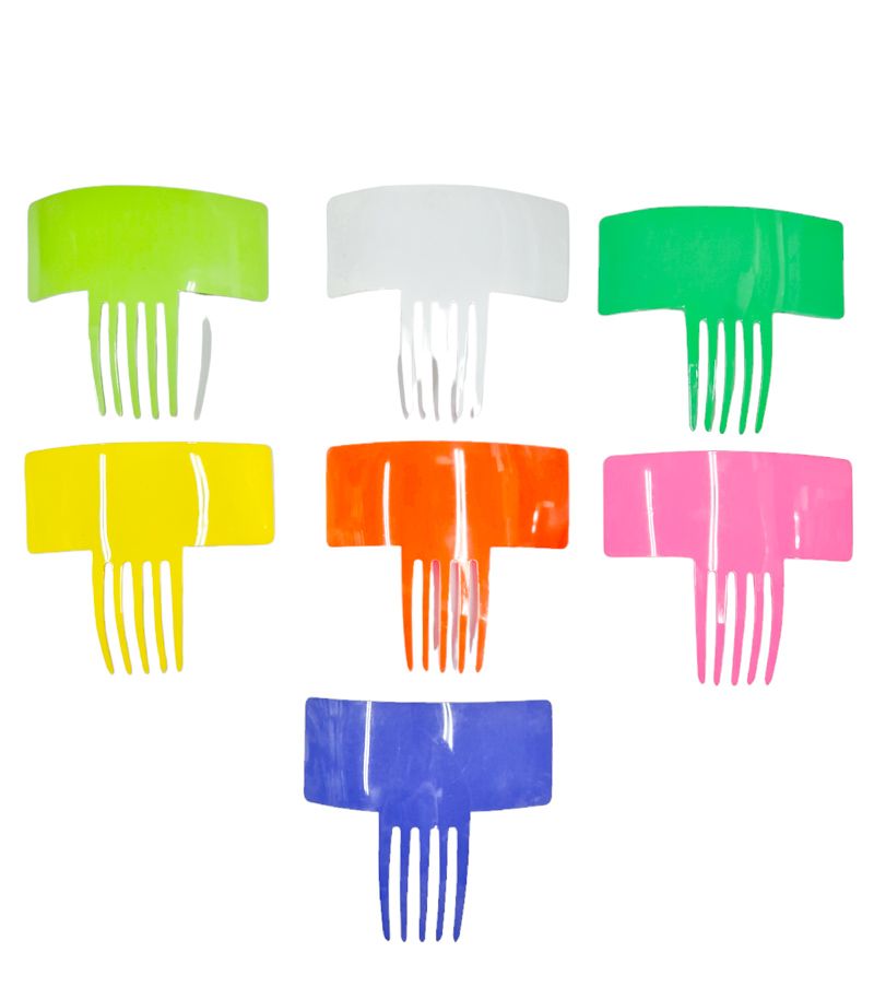 Peina flamenca Diseño 3 - Acetato 12x15 cm Fuxia