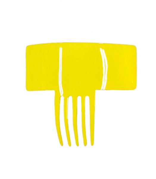 Peina flamenca Diseño 3 - Acetato 12x15 cm