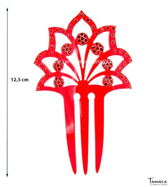 Peinecillo 04 - Nácar con piedras Nacar Clasico