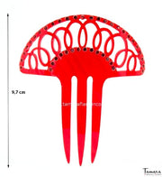 Peinecillo 05 - Nácar con piedras Nacar Clasico
