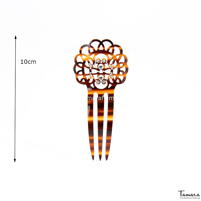 Peinecillo 36 - Nácar con piedras Nacar Clasico