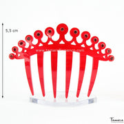 Peinecillo 33 - Nácar con piedras Nacar Clasico