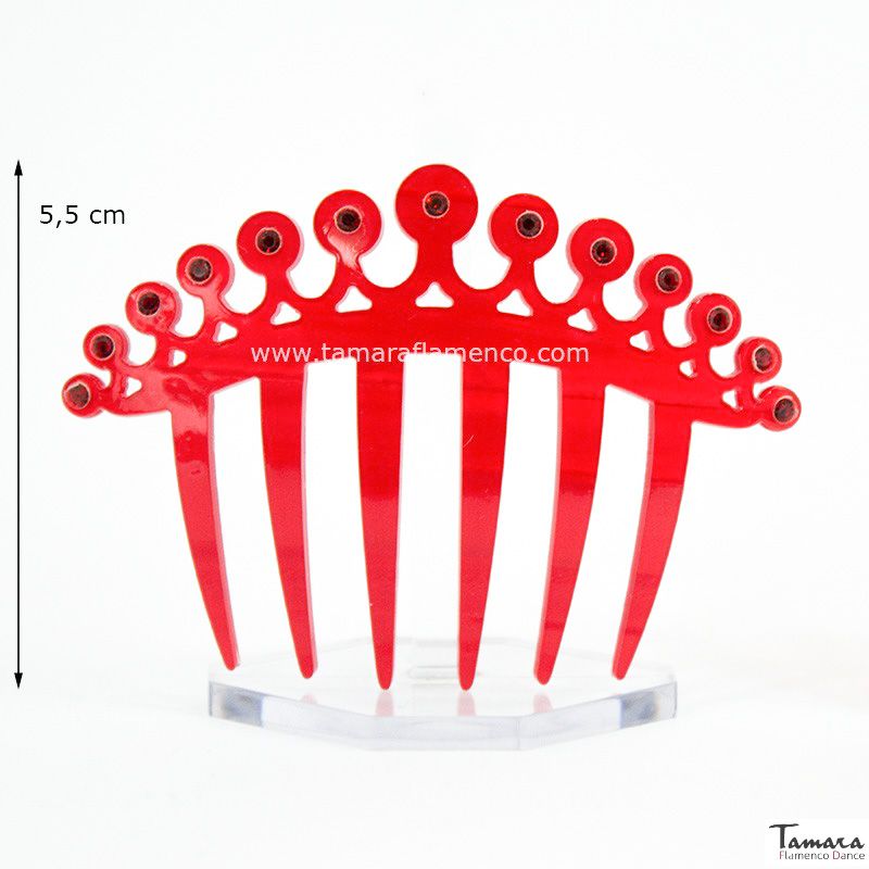 Peinecillo 33 - Nácar con piedras Nacar Clasico