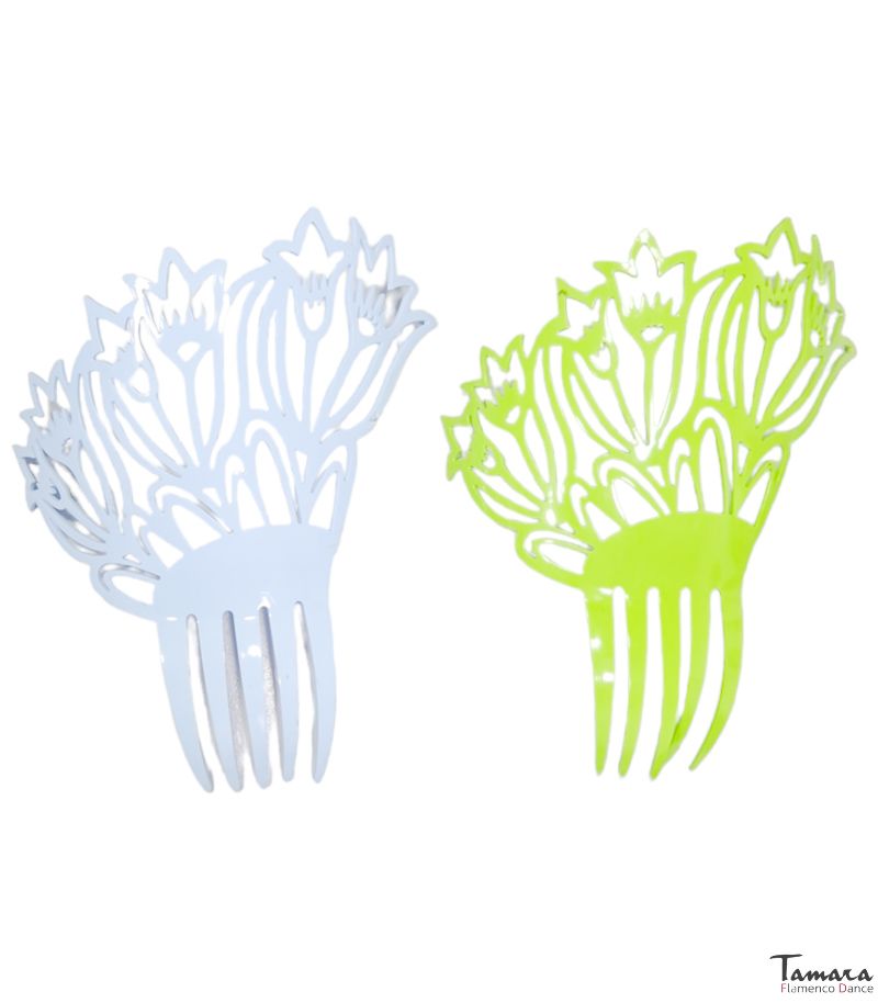 Peina flamenca Diseño 13 - Acetato 17x16 cm