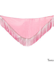 Mantoncillo Plumeti Mujer - Rosa