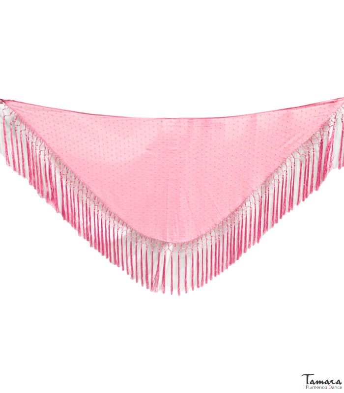 Mantoncillo Plumeti Mujer - Rosa