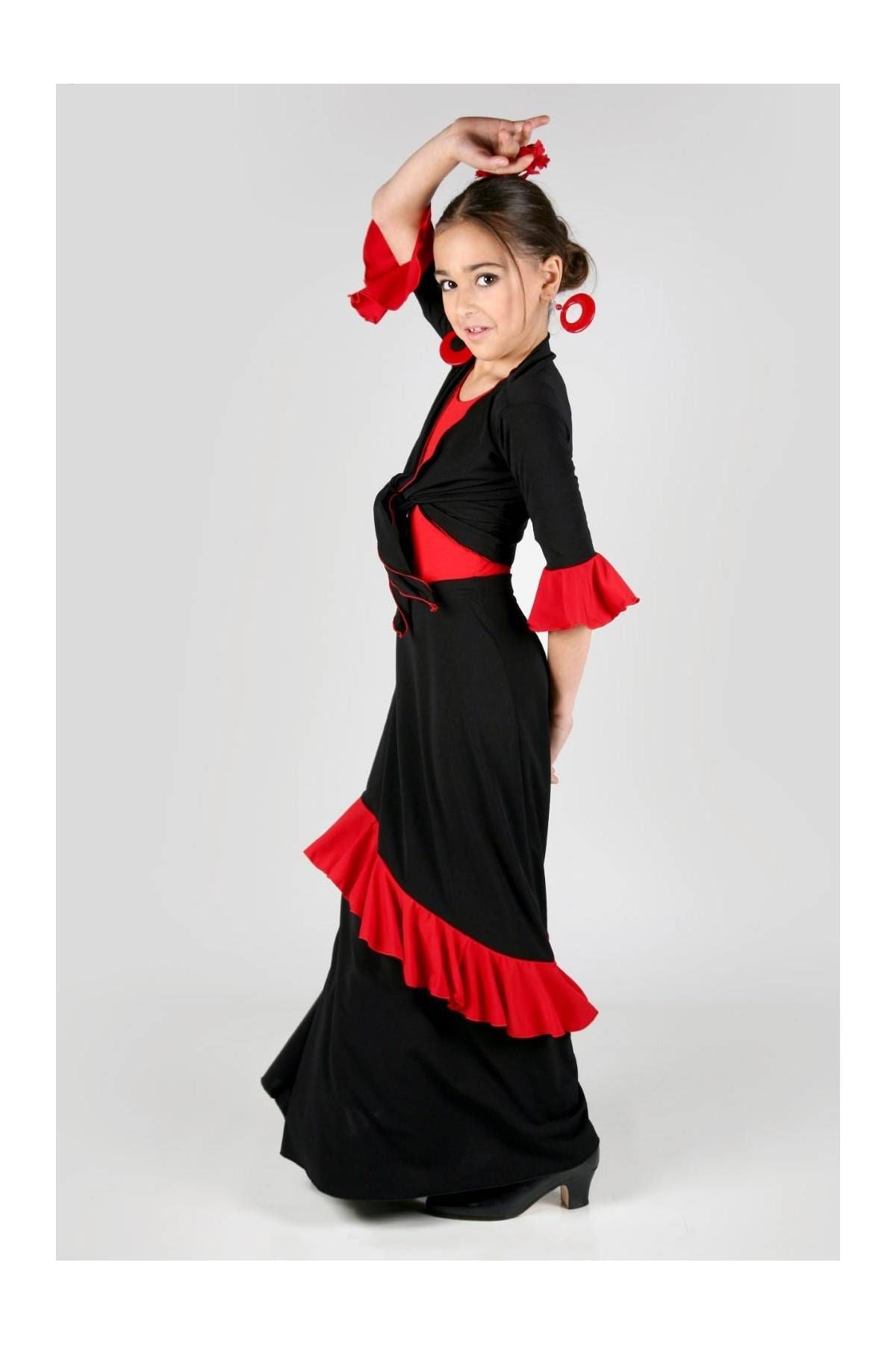 Falda flamenco Retinto Niña - Punto