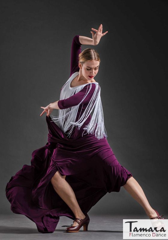 Falda flamenco Manila Niña - Punto elástico