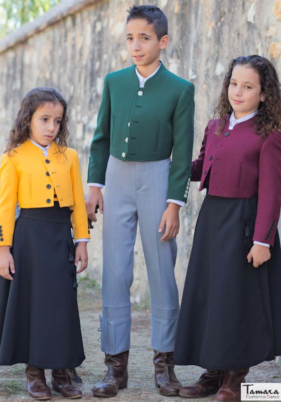 Chaqueta Campera/Venenciador/Bailaor flamenco infantil