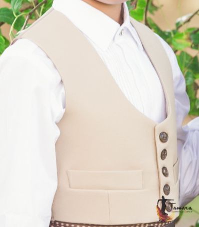 Chaleco campero bailaor Liso - Infantil