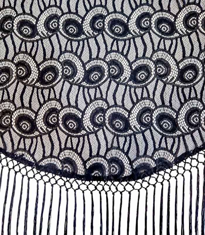 Mantoncillo Mujer - Encaje Negro