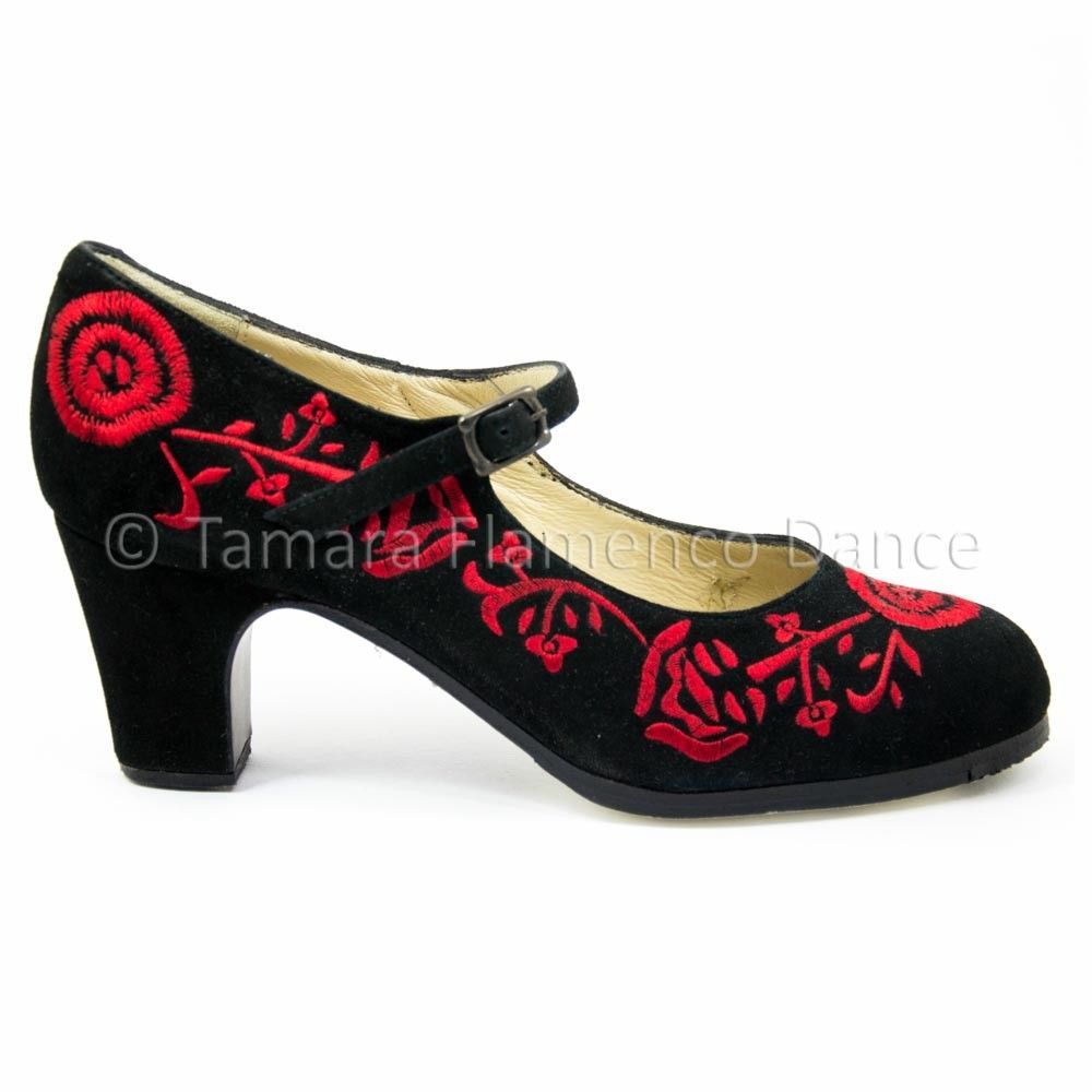 Zapatos de flamenco Bordado Correa II