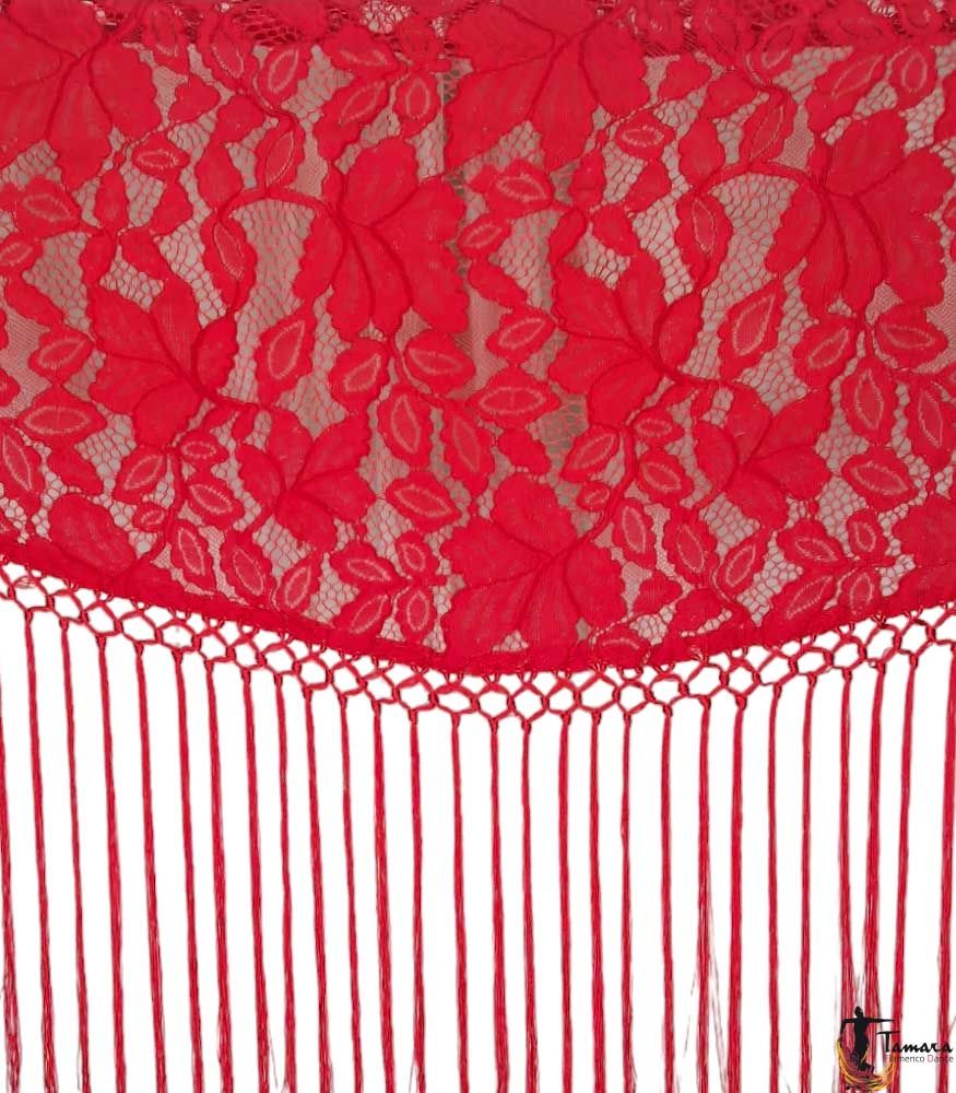 Mantoncillo Mujer - Encaje Rojo