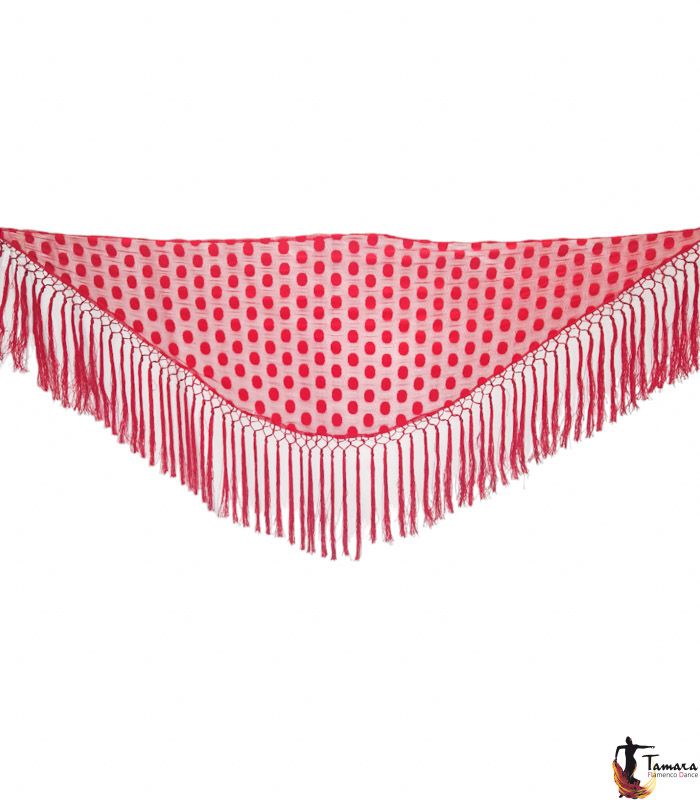 Mantoncillo Mujer - Lunares Rojo
