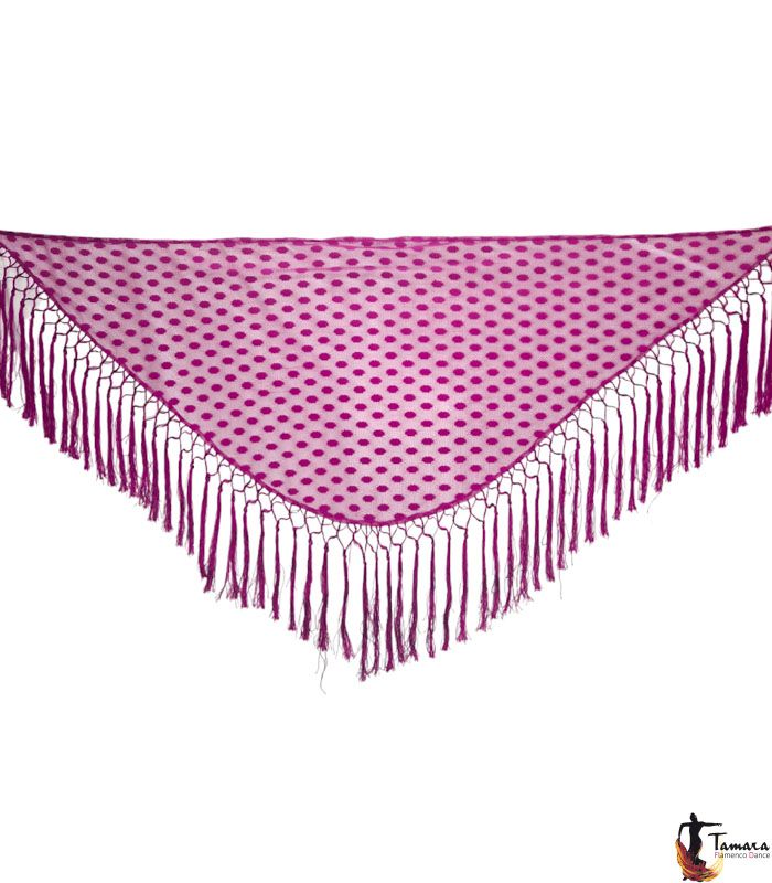 Mantoncillo Mujer - Lunares Bouganvilla Cardenal Claro