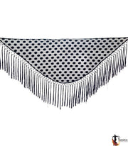 Mantoncillo Mujer - Lunares Negro