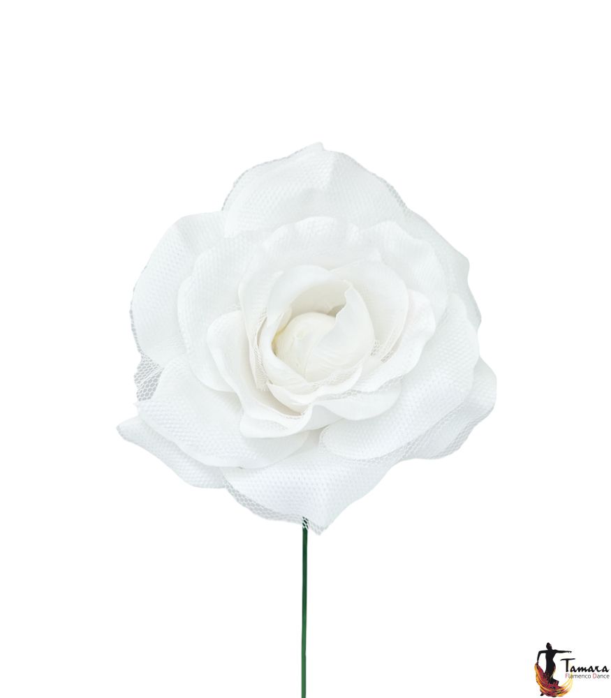 Flor flamenca con Tul - 14 cm