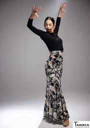 Falda flamenco Ogalla - Punto elástico Estampado