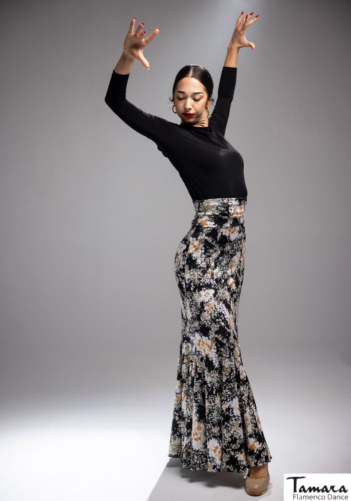 Falda flamenco Ogalla - Punto elástico Estampado