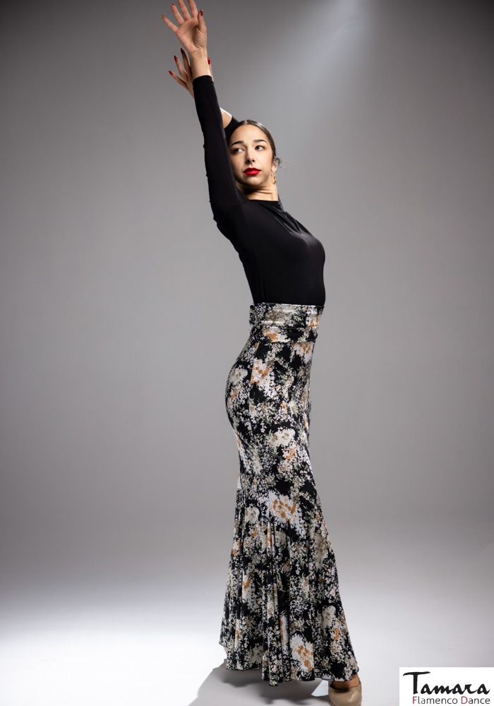 Falda flamenco Ogalla - Punto elástico Estampado
