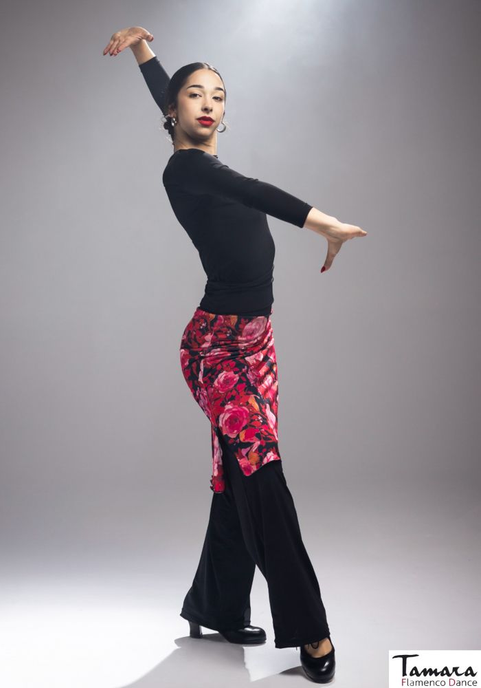 Falda flamenco Falda-Pantalon Niebla - Punto elástico