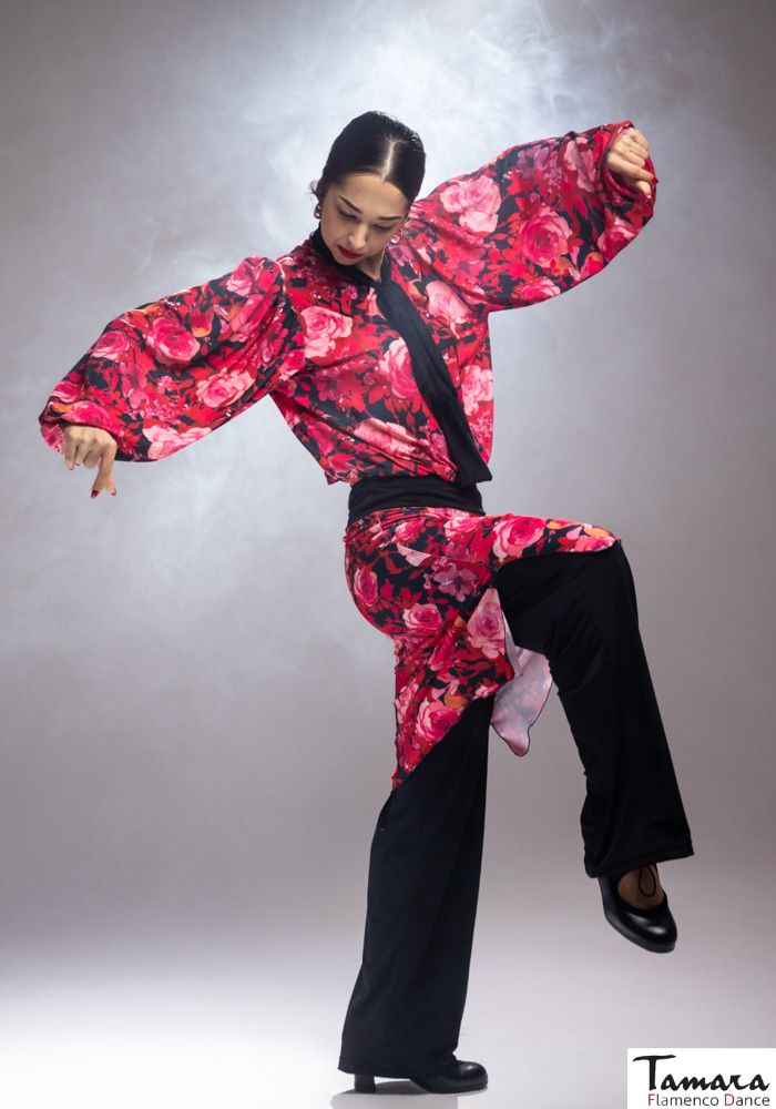 Falda flamenco Falda-Pantalon Niebla - Punto elástico