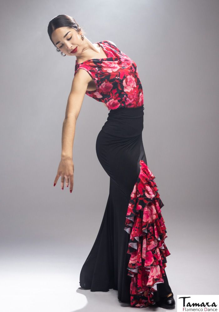 Falda Granizo - Punto elástico Estampado