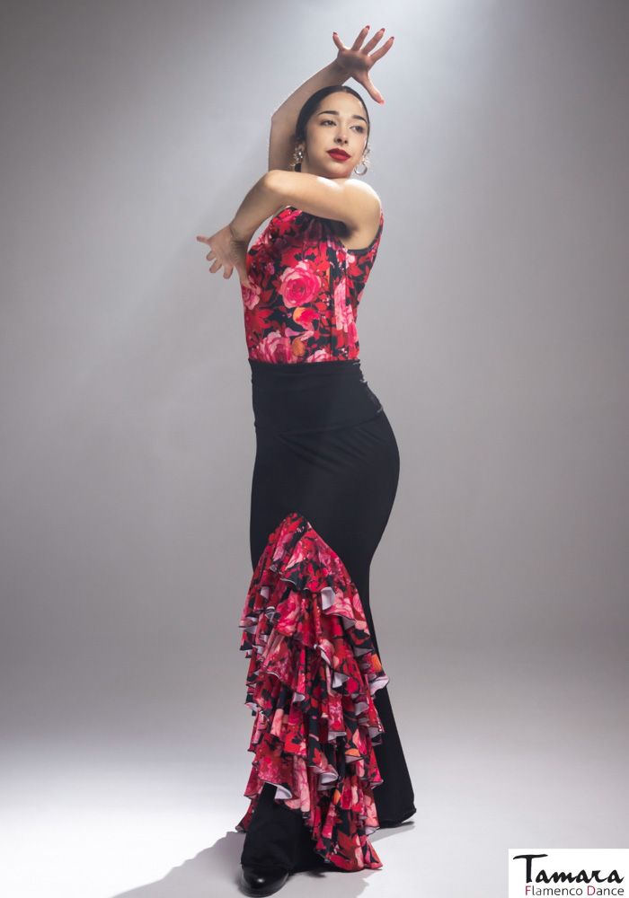 Falda Granizo - Punto elástico Estampado