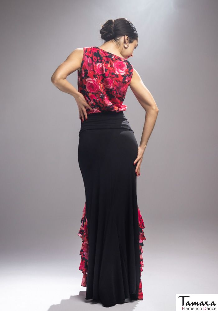 Falda Granizo - Punto elástico Estampado