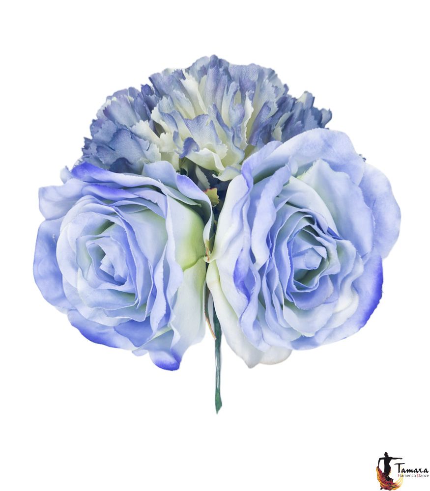 Ramillete flores flamenca - Diseño 4 Grande