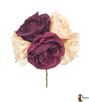 Ramillete flores flamenca - Diseño 8 Grande