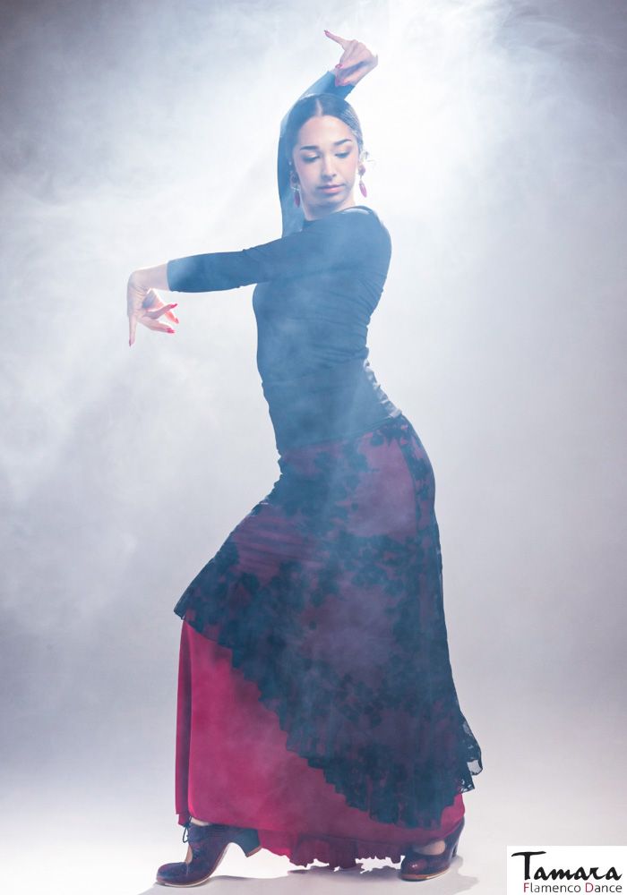 Falda flamenco Sobrefalda Sombra - Tul elástico