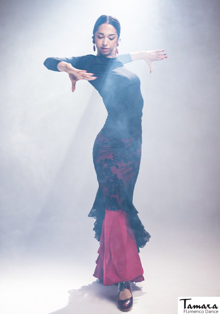 Falda flamenco Sobrefalda Sombra - Tul elástico