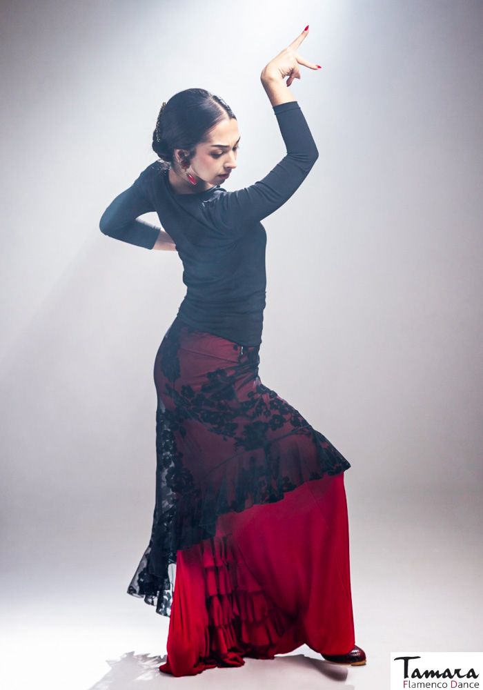 Falda flamenco Sobrefalda Sombra - Tul elástico