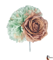 Ramillete flores flamenca - Diseño 27 Mediano