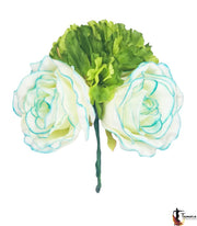 Ramillete flores flamenca - Diseño 29 Grande