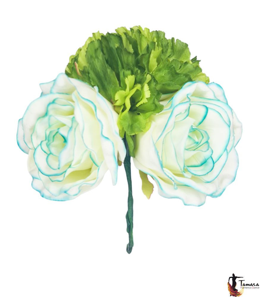 Ramillete flores flamenca - Diseño 29 Grande
