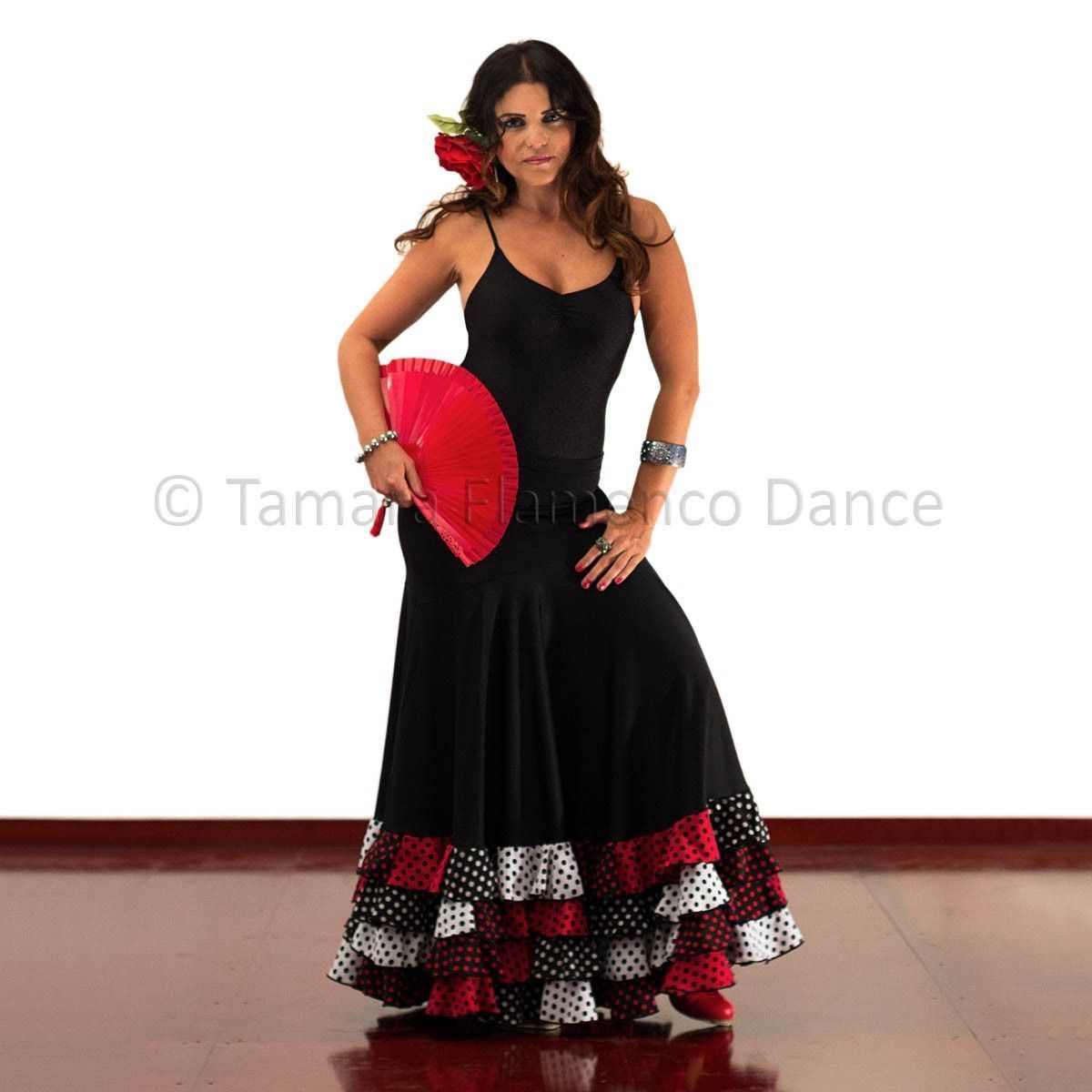 Falda flamenco Cordoba (Ed. especial) - Punto y koshivo Negro